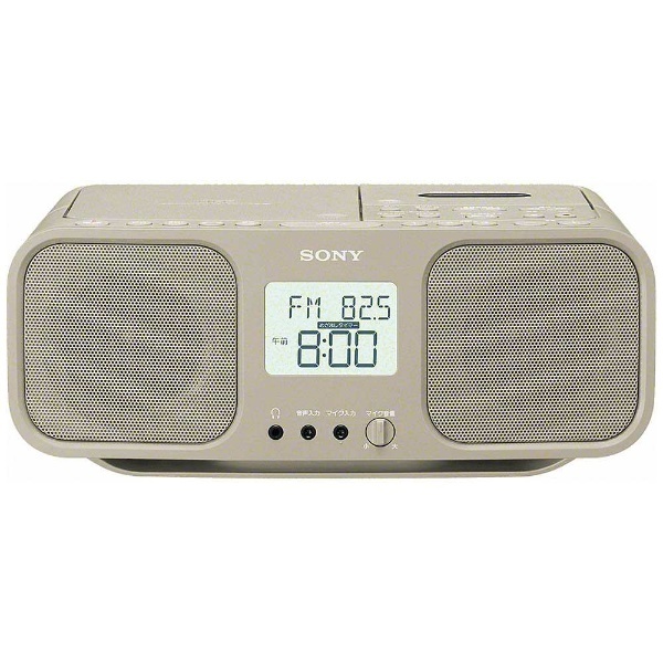 CDラジオカセットレコーダー ベージュ CFD-S401(TI) [ワイドFM対応 /CDラジカセ] ソニー｜SONY 通販