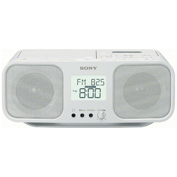 CDラジオカセットレコーダー ホワイト CFD-S401(W) [ワイドFM対応 /CD