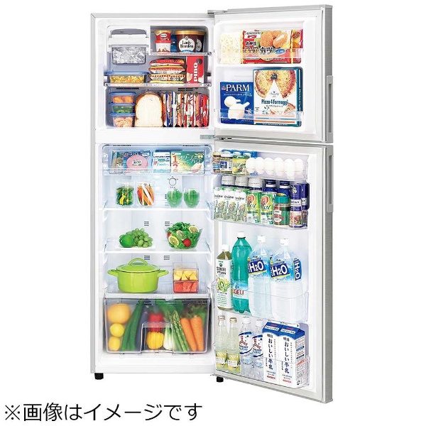SJ-D23C-S 冷蔵庫 シルバー系 [2ドア /右開きタイプ /225L] 【お届け地域限定商品】
