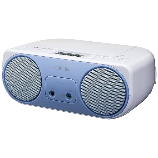 ワイドFM対応】CDラジオ （ラジオ+CD）（シルバー） TY-C150S TY-C150