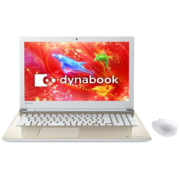 PT65DGP-RJA ノートパソコン dynabook （ダイナブック） サテンゴールド [15.6型 /Windows10 Home /intel  Core i7 /Office HomeandBusiness Premium /メモリ：4GB /HDD：1TB /2017年6月モデル]  dynabook｜ダイナブック 通販 | ビックカメラ.com