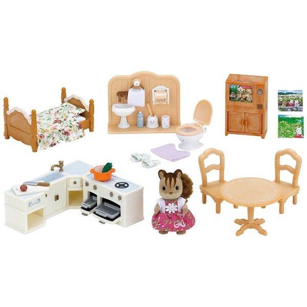 sylvanian families furniture set