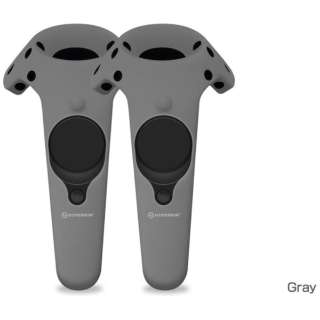 VR@pVRیP[X Gelshell Wand Silicone Skin for HTC VIVE (2pcs/pack)-Gray M07201-GR O[