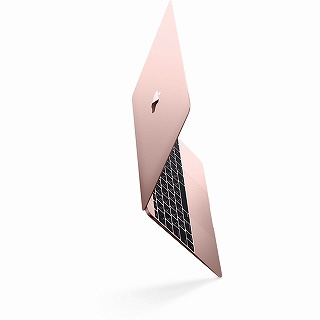 MacBook 12インチ[2017年/SSD 256GB/メモリ 8GB/1.2GHzデュアルコアCore m3]ローズゴールド MNYM2J/A