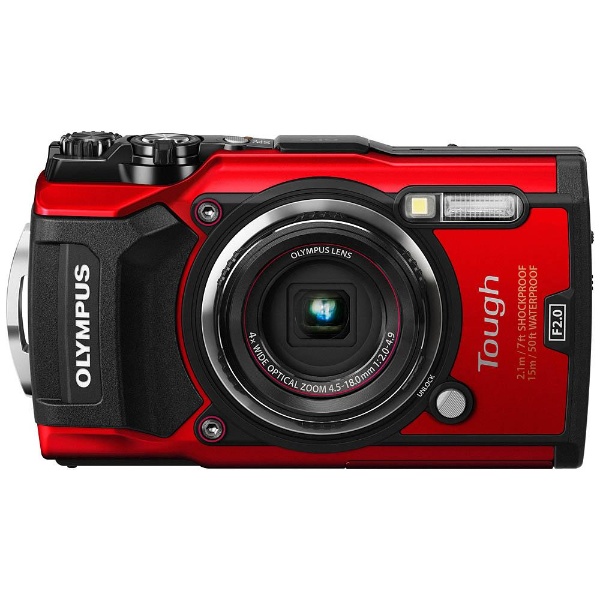 コンパクトデジタルカメラ Tough TG-5 オリンパス　赤