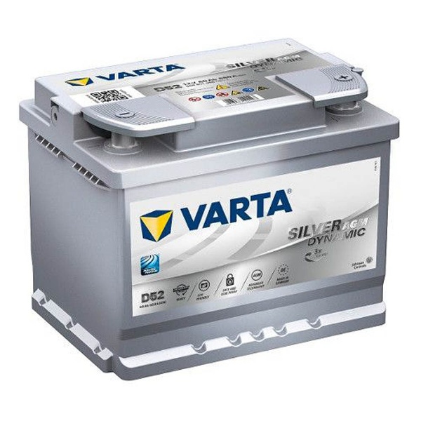 欧州車用AGMバッテリー 560 901 068 silver dynamic AGM VARTA｜バルタ