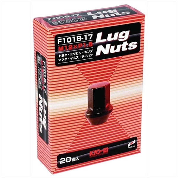 Lug Nuts꡼ LugNut 20PCS ޥ 17HEX F101B-17-20P