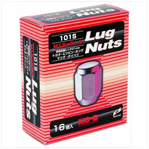 Lug 感謝価格 Nutsシリーズ LugNut 16PCS 101S-16P 適当な価格