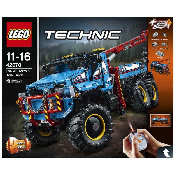 LEGO（レゴ） 42070 テクニック 6×6 全地形マグナムレッカー車 レゴジャパン｜LEGO 通販 | ビックカメラ.com