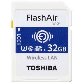 SDHCJ[h FlashAir  SD-UWAV[YW-04 SD-UWA032G [Class10 /32GB]