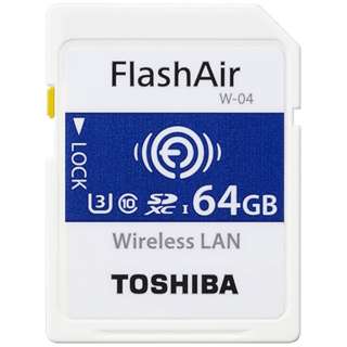SDXCJ[h FlashAir  SD-UWAV[YW-04 SD-UWA064G [64GB /Class10]