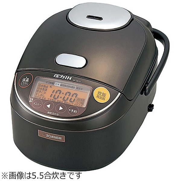 NP-ZD18-TD 炊飯器 極め炊き ダークブラウン [1升 /圧力IH]