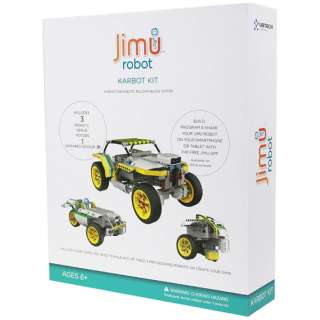 Jimu robot KarBot Kit[机器人配套元件编程指令]： iOS/Android对应][STEM教育][，为处分品，出自外装不良的退货、交换不可能]