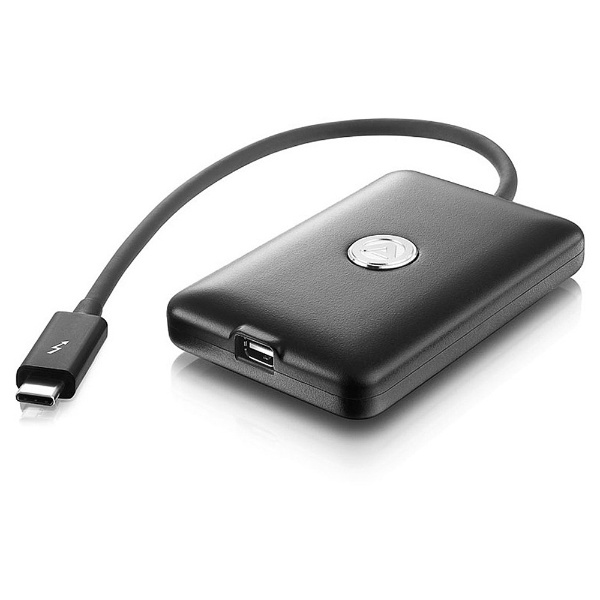 Thunderbolt（USB-C） 3 オス→メス 2 / 1］変換アダプタ USB PD対応