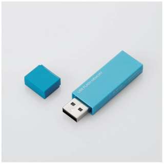 USBメモリ (Chrome/iPadOS/iOS/Mac/Windows11対応) ブルー MF-MSU2B16GBU [16GB /USB TypeA /USB2.0 /キャップ式]