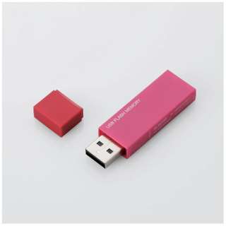 USBメモリ (Chrome/iPadOS/iOS/Mac/Windows11対応) ピンク MF-MSU2B32GPN [32GB /USB TypeA /USB2.0 /キャップ式]