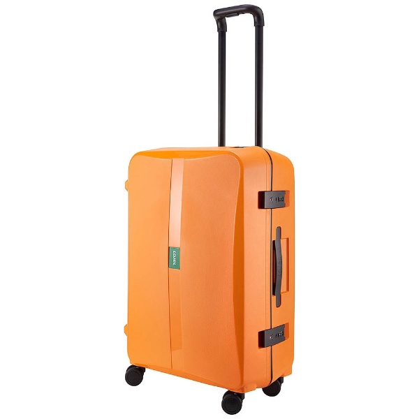 スーツケース PP製4ポイントロックキャリー 60L OCTA 2 オレンジ OCTA2-M [TSAロック搭載]