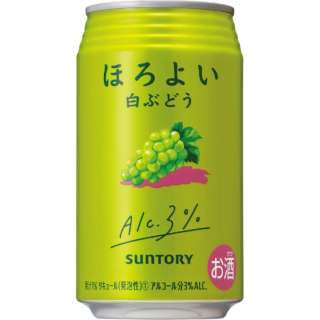 ほろよい 白ぶどう 350ml 24本 缶チューハイ サントリー Suntory 通販 ビック酒販