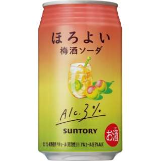ほろよい 梅酒ソーダ 350ml 24本 缶チューハイ サントリー Suntory 通販 ビック酒販