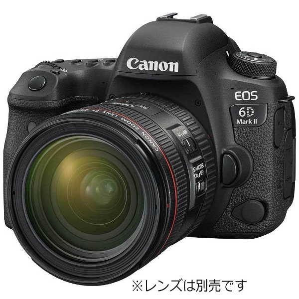 EOS 6D Mark II デジタル一眼レフカメラ ブラック EOS6DMK2 [ボディ