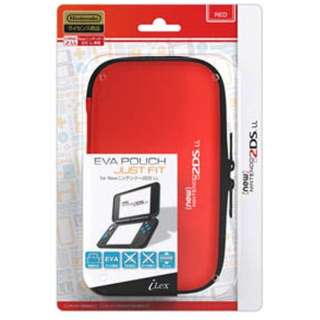 Eva Pouch Just Fit For New ニンテンドー 2ds Ll レッド Ilx2l231 New2ds Ll アイレックス 通販 ビックカメラ Com