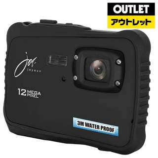[奥特莱斯商品] JOY500C3小型数码照相机黑色[防水][生产完毕物品]