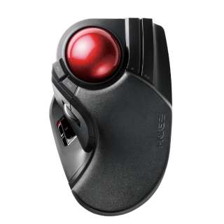 マウス トラックボール(Windows11対応/Mac) ブラック M-HT1DRBK [光学式 /無線(ワイヤレス) /8ボタン /USB]