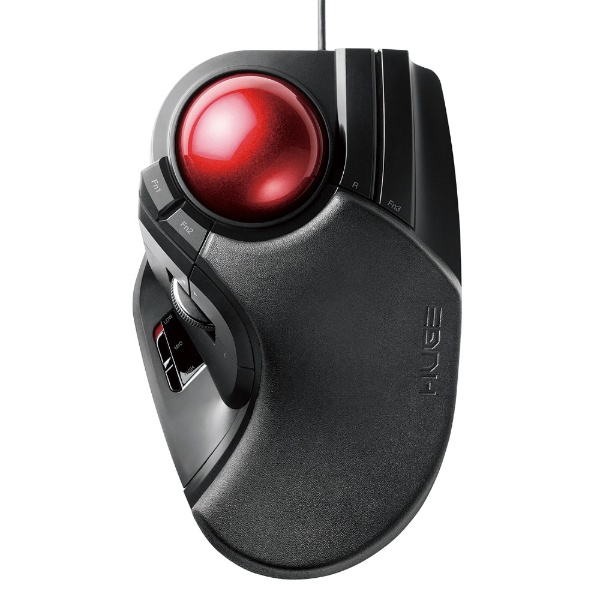 鼠标轨迹球(支持Windows11的/Mac)黑色M-HT1URBK[光学式/有线按钮/8/USB]