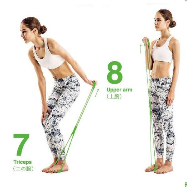 松开健康用品伸展·僵硬健身管子nobiru健身(超级市场硬件/绿色)3B-3010_5