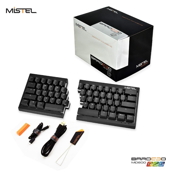 MD600-AUSPDAAT1 ゲーミングキーボード　Cherry MX 黒軸 Barocco ブラック [USB /有線]