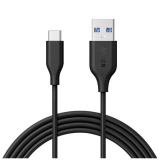 USB-A ⇔ USB-Cケーブル ブラック A8166011