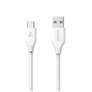 USB-A ⇔ USB-Cケーブル ホワイト A8163021