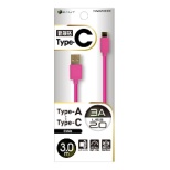mType-Cn P[u USB2.0 3A 3m PK BUSAC2030300PK [3.0m] yïׁAOsǂɂԕiEsz