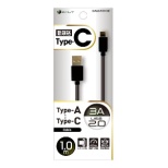 mType-Cn P[u USB2.0 3A 1m BK BUSAC2030100BK [1.0m]