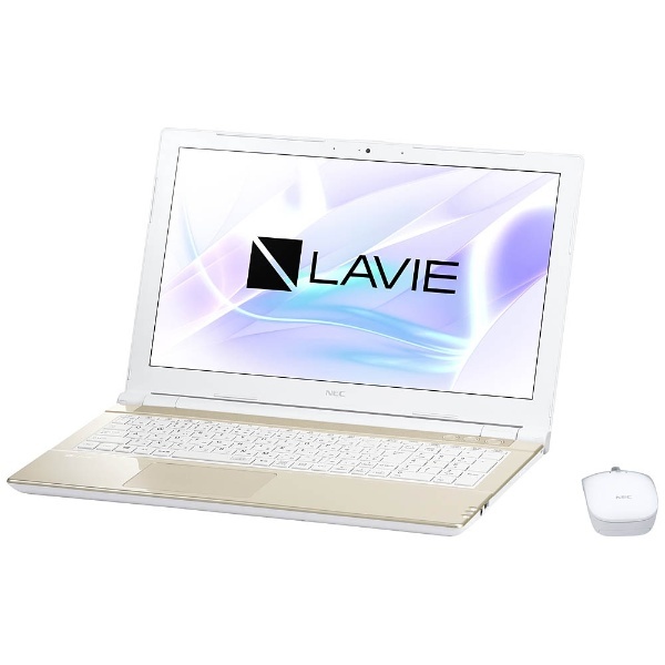 PC-NS150HAG ノートパソコン LAVIE Note Standard シャンパンゴールド [15.6型 /Windows10 Home  /intel Celeron /Office HomeandBusiness Premium /メモリ：4GB /HDD：1TB  /2017年7月モデル]