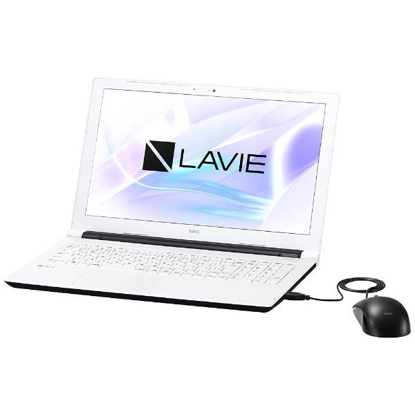 PC-NS100H1W ノートパソコン LAVIE Note Standard ホワイト [15.6型 /Windows10 Home /intel  Celeron /Office Personal Premium /メモリ：4GB /HDD：500GB /2017年7月モデル]