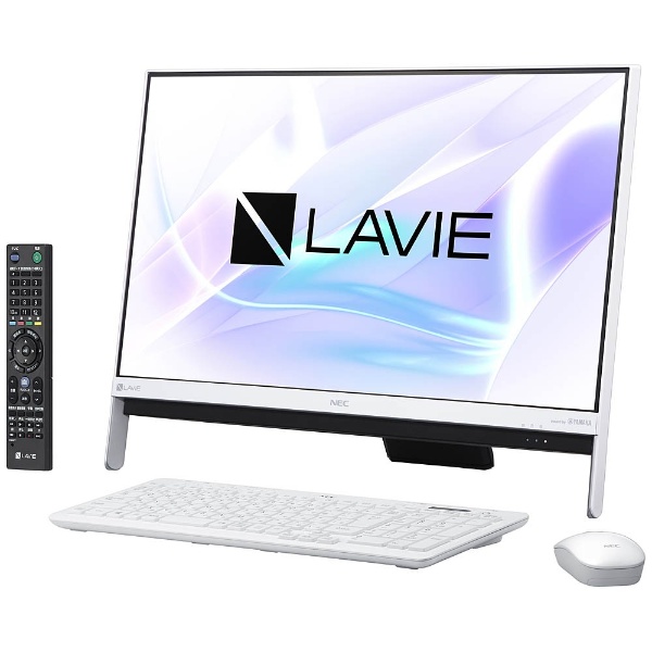 PC-DA370HAW デスクトップパソコン LAVIE Desk ファインホワイト [23.8型 /intel Celeron /メモリ：4GB  /HDD：1TB /2017年夏]