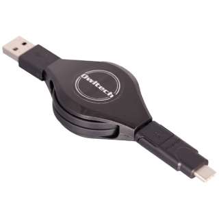 USB-A  USB-C{micro USBP[u [[d /] /[`1.2m /USB2.0] ubN OWL-CBRJD2CMA12-BK_1