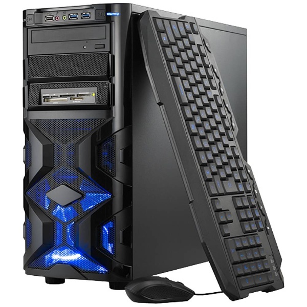 SPR-I77G7W1H17E1 ゲーミングデスクトップパソコン [モニター無し /intel Core i7 /メモリ：16GB /HDD：1TB  /SSD：240GB /2017年6月]