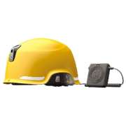 ヘルメット型防災用無線機ビーコン付き/無線機搭載/FMラジオ受信機能 SAGA-D-B