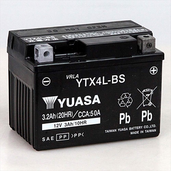 台湾ユアサ(タイワンユアサ) バイク バッテリー TYTX16-BS(YTX16-BS互換) 液別 密閉型MFバッテリー