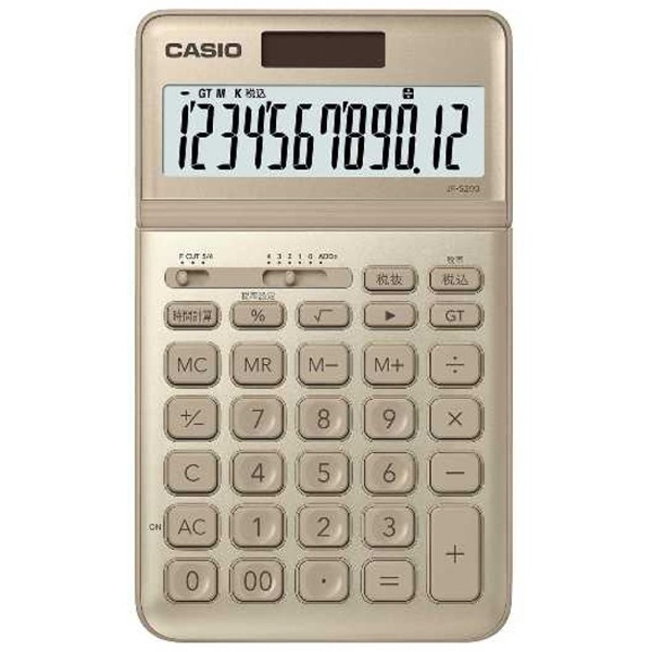 スタイリッシュ電卓 ホワイト JF-S200-WE-N [12桁] カシオ｜CASIO 通販 