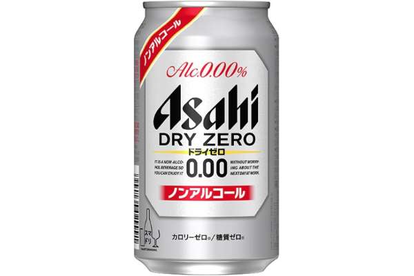 アサヒ「ドライゼロ」 アルコール度数0.00%