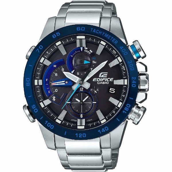 カシオ EDIFICE Bluetooth対応 ソーラー 時計 メンズ 腕時計-