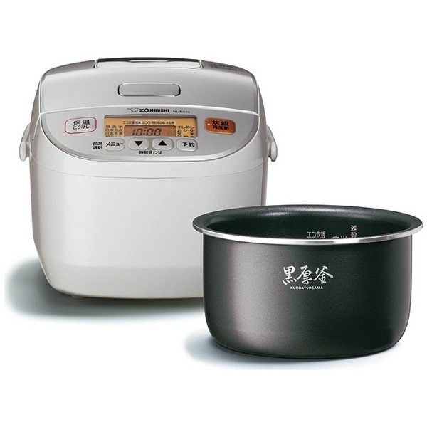 炊飯器 極め炊き ホワイト NL-DS18-WA [1升 /マイコン] 象印マホービン｜ZOJIRUSHI 通販