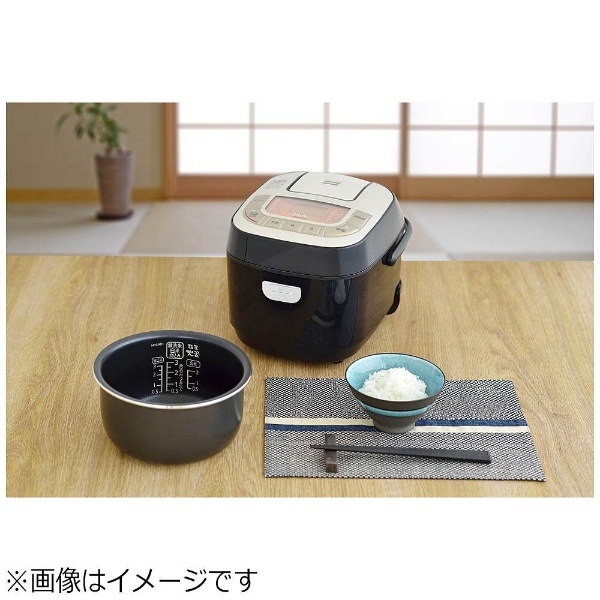 KRC-MB30-B 炊飯器 銘柄炊き ブラック [3合 /マイコン] アイリスオーヤマ｜IRIS OHYAMA 通販