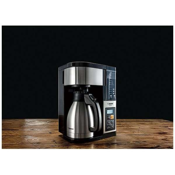 Zojirushi EC-YTC100XB Fresh Brew Plus 10-Cup Thermal Carafe Coffee Maker,  Stainless Black 