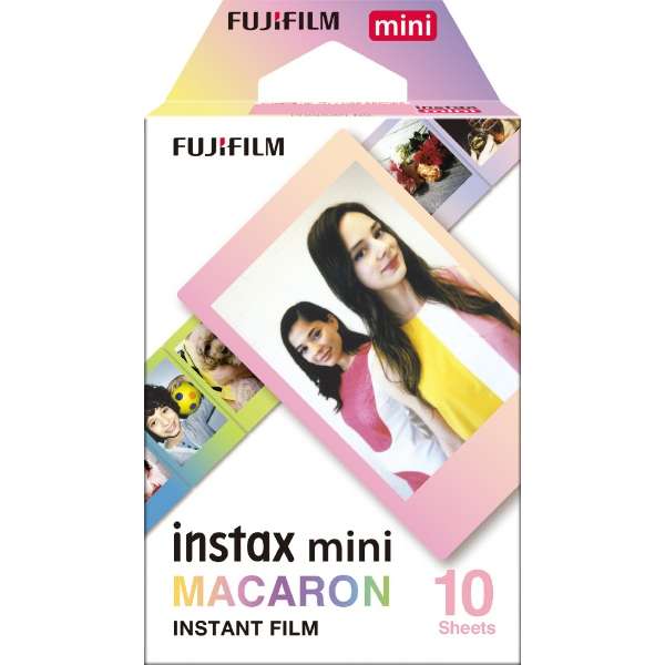 チェキ インスタントフィルム カラー Instax Mini Macaron マカロン 10枚 1パック 富士フイルム Fujifilm 通販 ビックカメラ Com