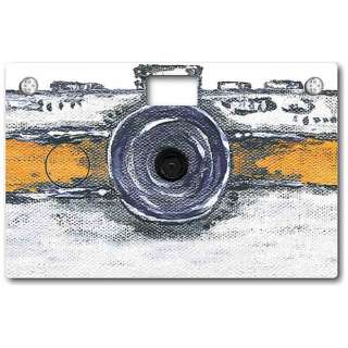 02.02.0002 y[p[J Paper Camera Oil Painting Orange