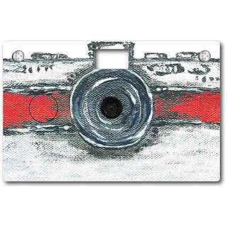 02.02.0003 y[p[J Paper Camera Oil Painting Red